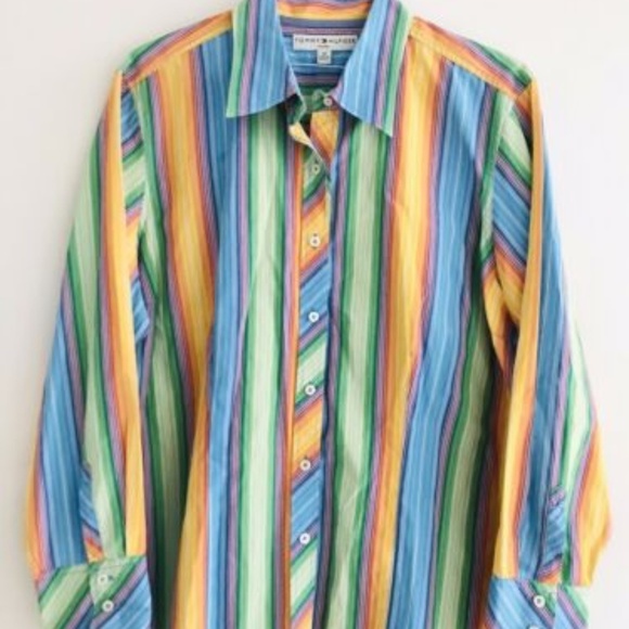 Tommy Hilfiger | Womens Shirt Striped - Picture 4 of 15